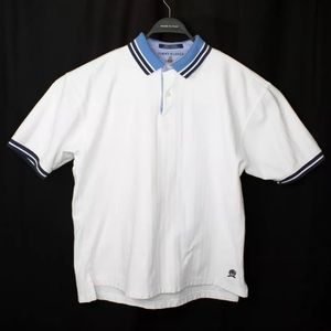 Vintage Tommy Hilfiger White Polo Shirt XL